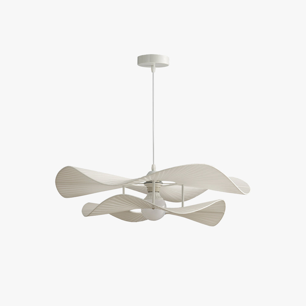 Lirixor Moderne LED Suspension Métal Tissu Salon-Luire