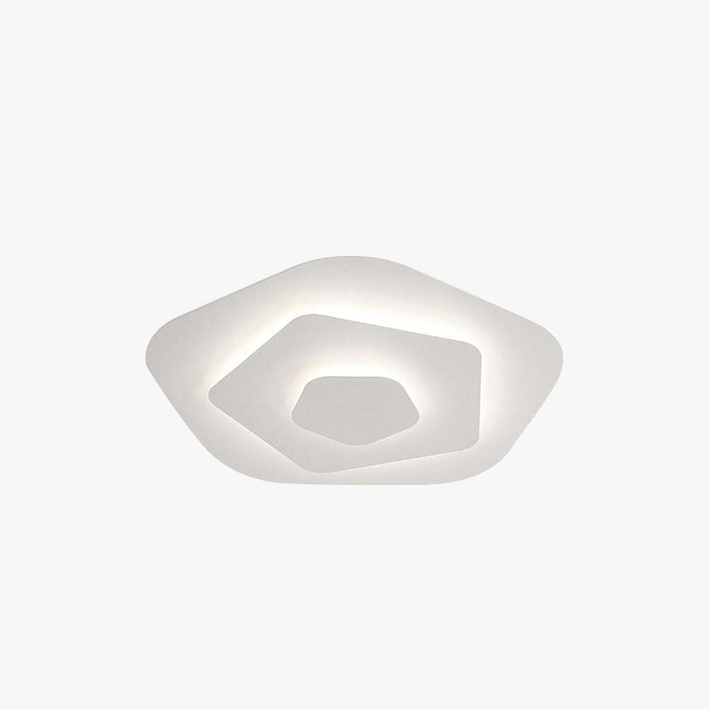 Marvion Ceiling Light White Floral Contemporary - Sereilux