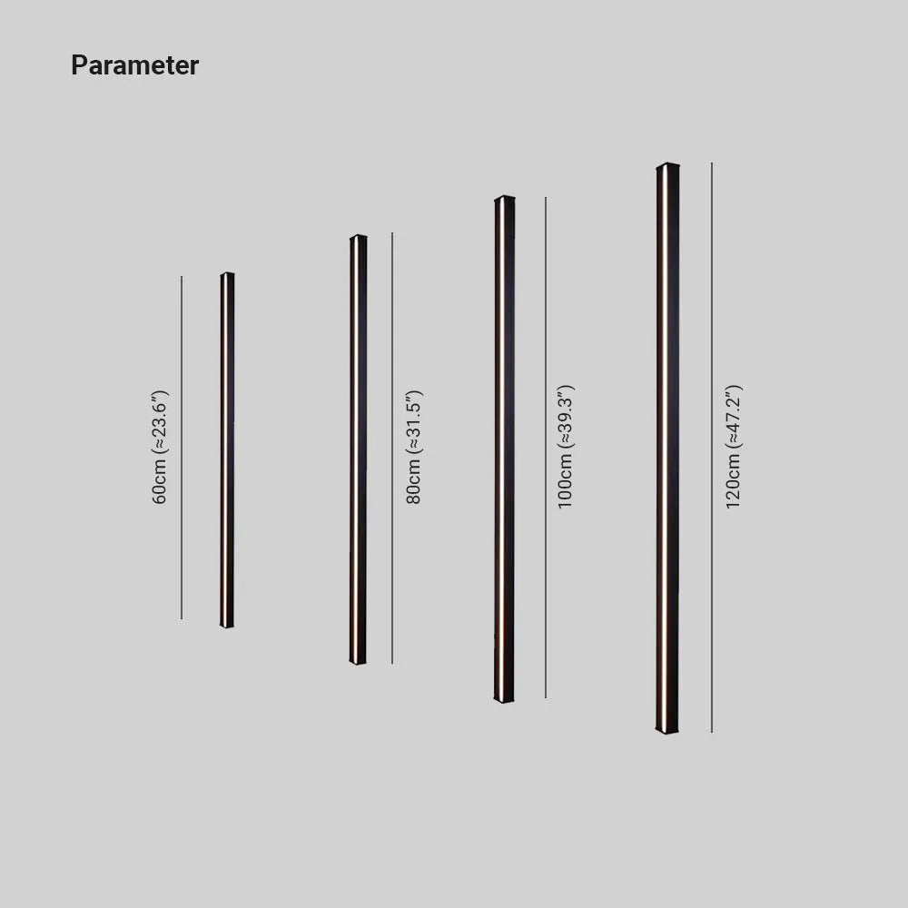 Lampada da parete Arveno minimalista lineare oro/nero/bianco - Sereilux