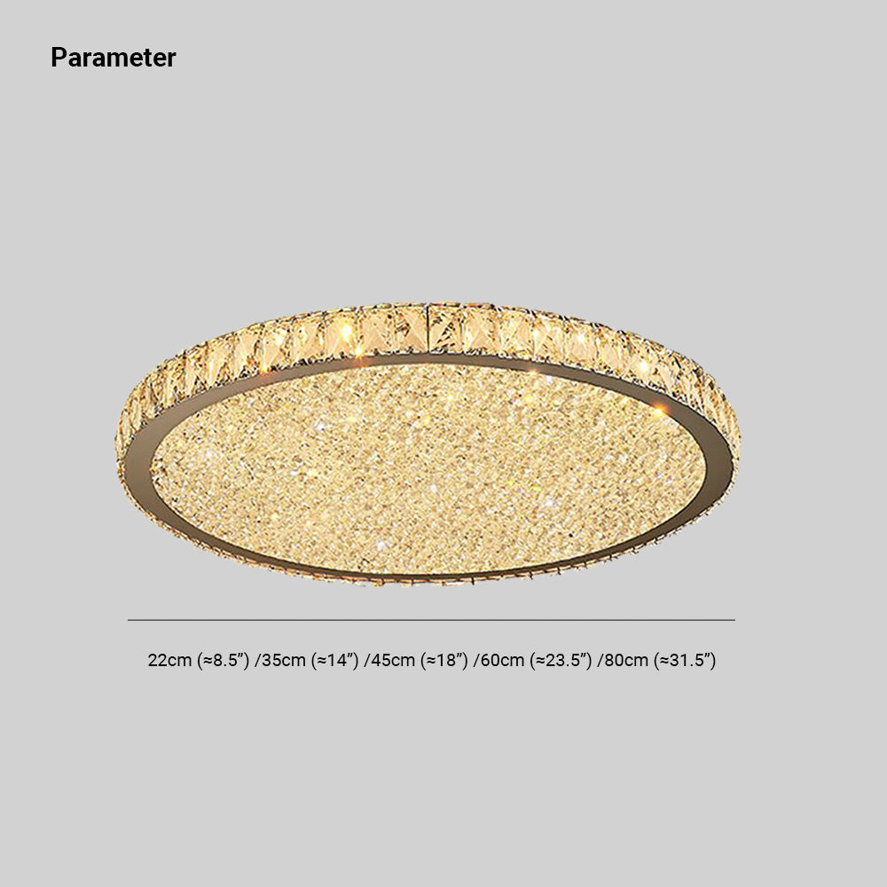 Dorven Ceiling Light Luxury Crystal - Sereilux