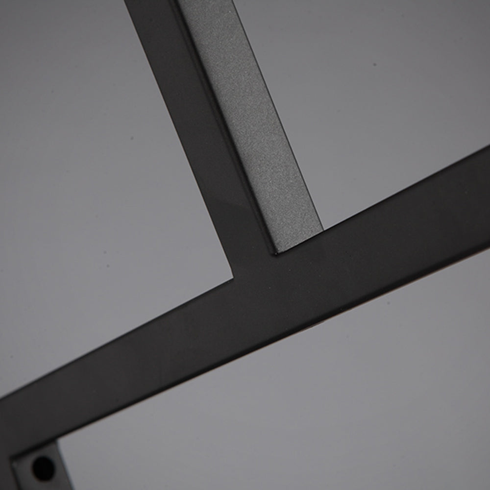 Silva Suspension Cylindre Moderne, Métal/Verre, Blanc/Noir, Restaurant/Bar-Luire