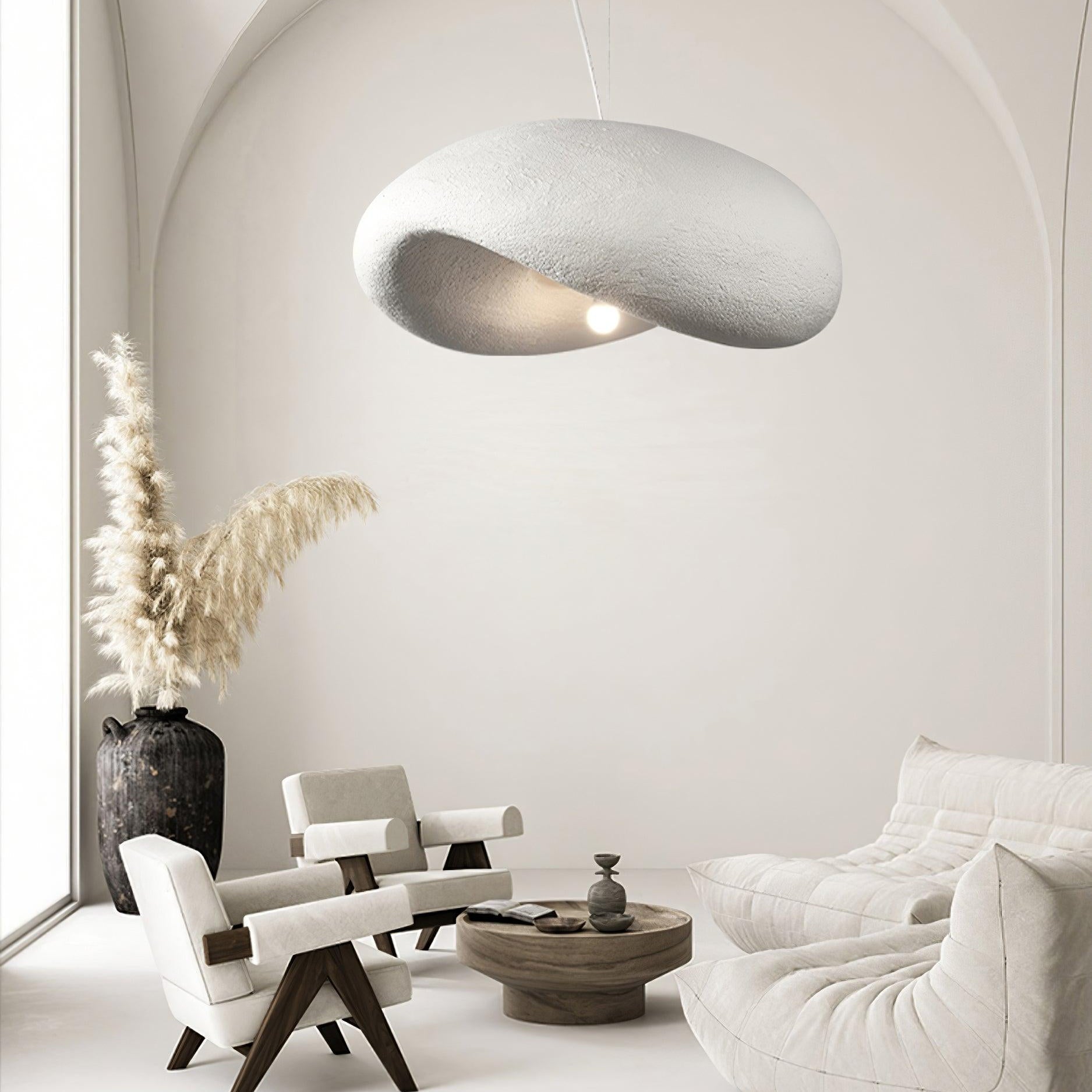 Arel Wabi Sabi Lustre Suspension Moderne Salle à Mange-Luire