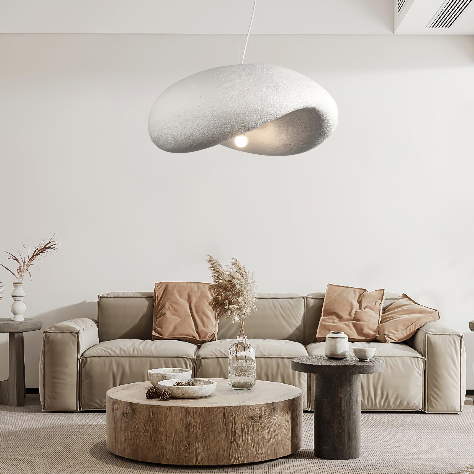 Cosmo Modern Cloud-shape Wabi Sabi Style Pendant Light - Sereilux