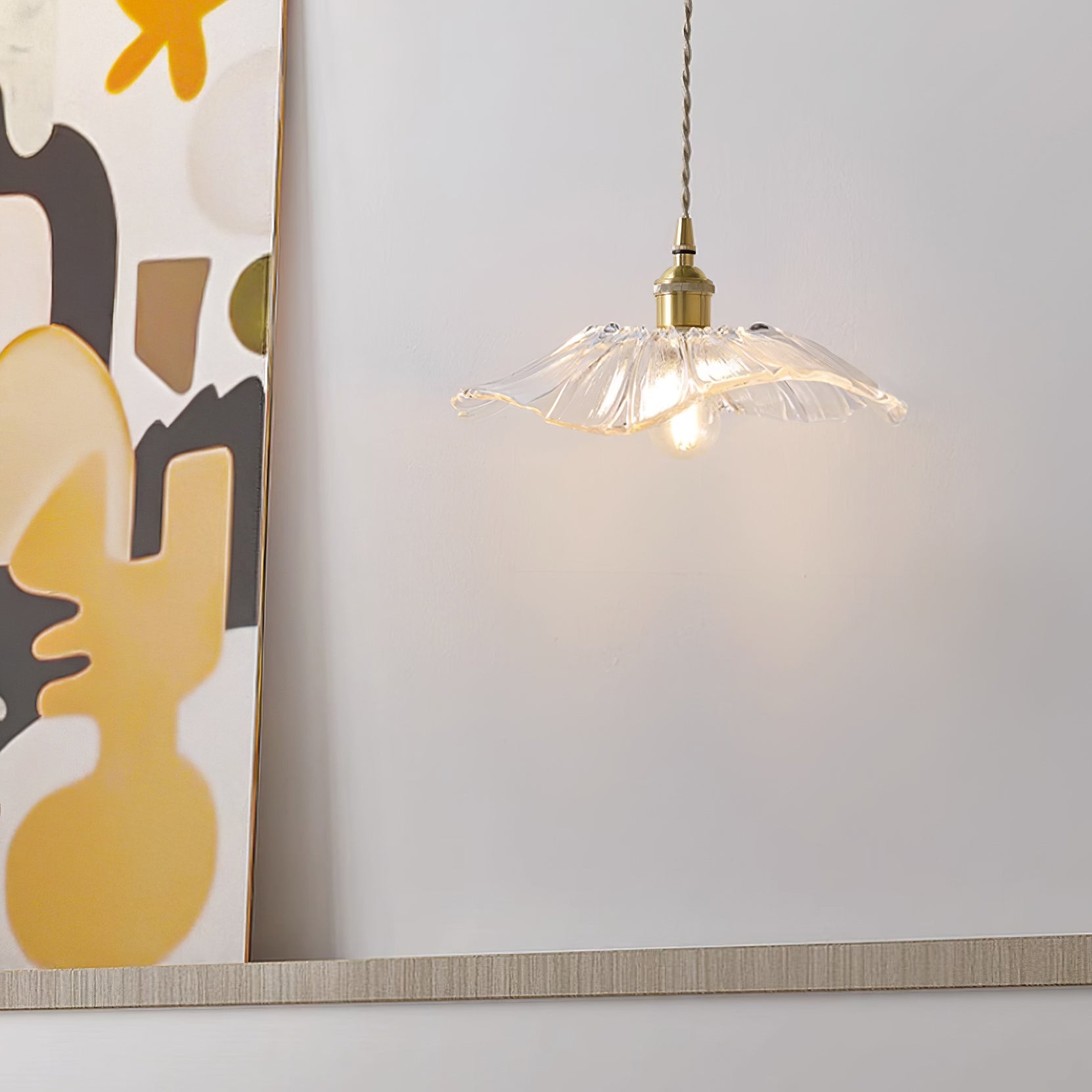 Lavor Flower Glass Ceiling/Pendant Light - Sereilux