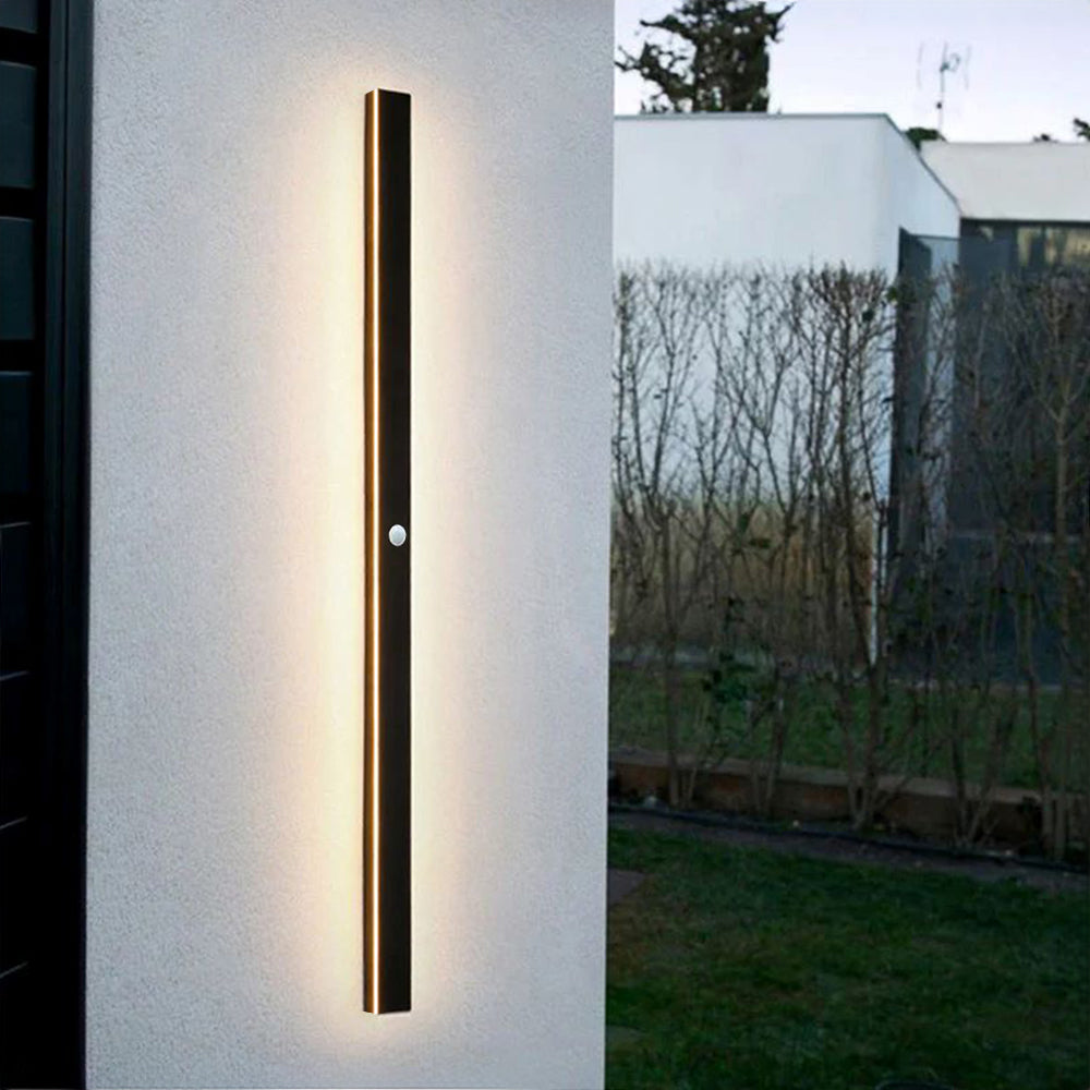 Nazen Applique Murale Extérieur LED Étanche Minimaliste Métal Cour-Luire