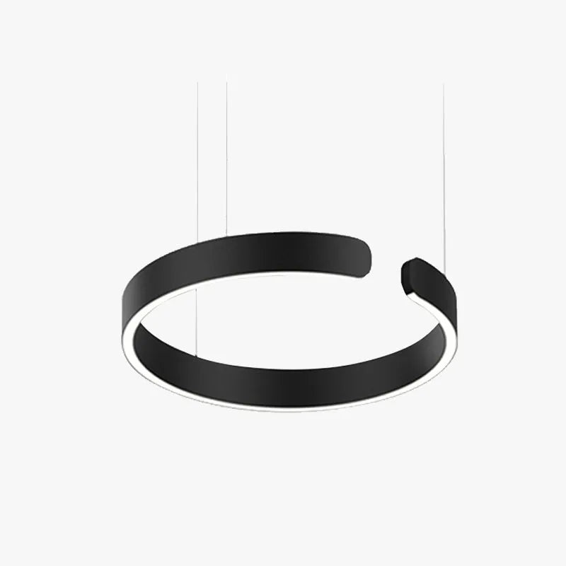 Soriel Pendant Light Luxury Minimalist LED Ring - Sereilux