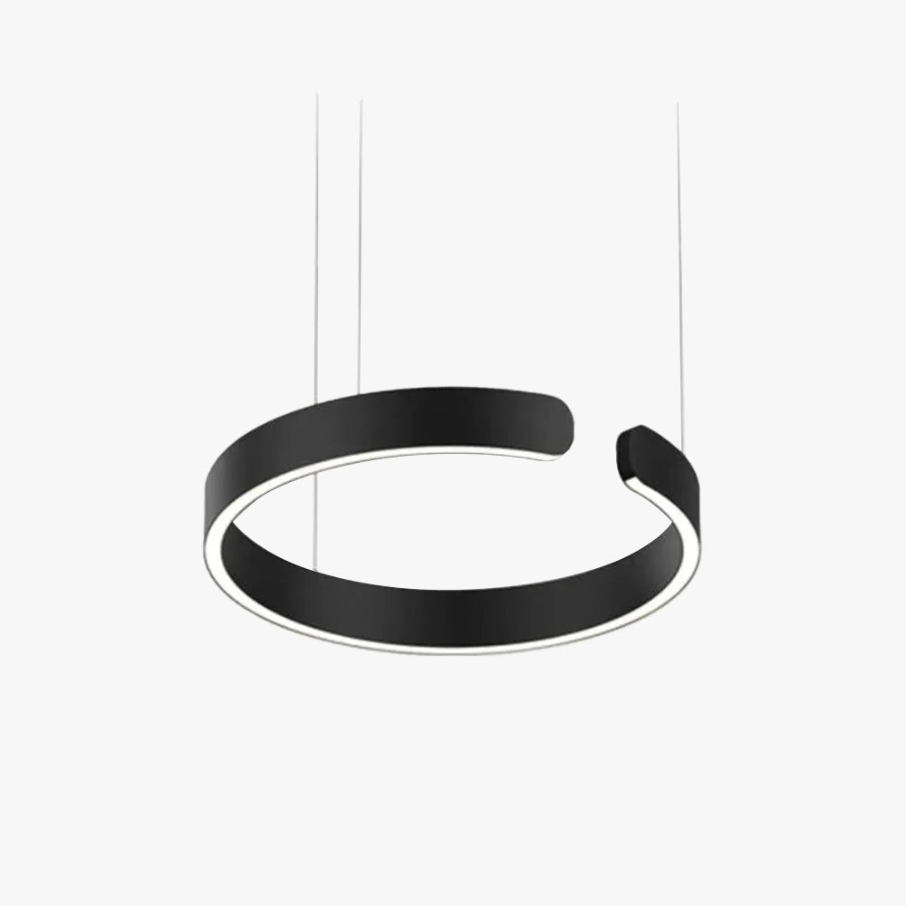 Soriel Pendant Light Luxury Minimalist LED Ring - Sereilux