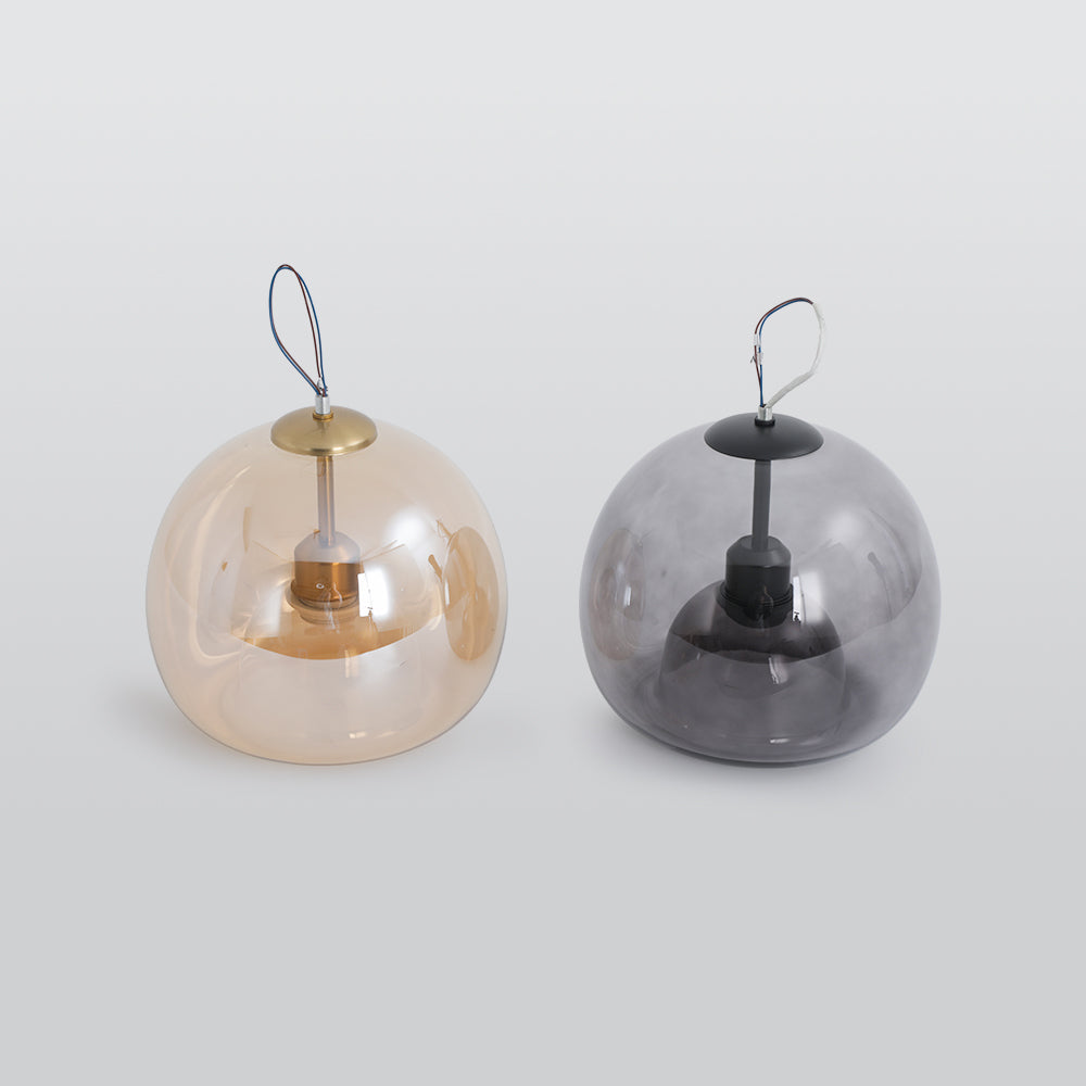 Laru Glass Semi-Flush Mount Ceiling Light/Pendant Light - Sereilux