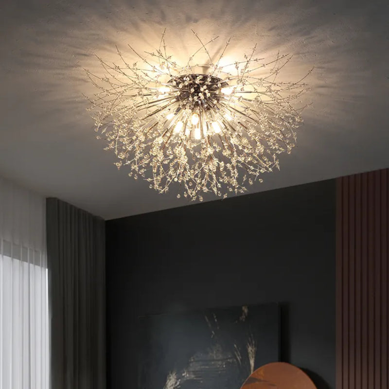Lampada a sospensione vintage Lirex Fuoco di soffione - Sereilux