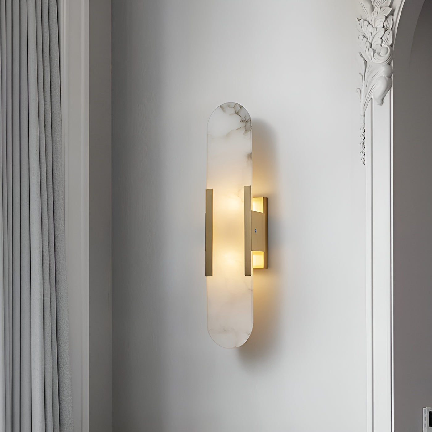 Corenil Wall Lamp Luxury Alabaster - Sereilux