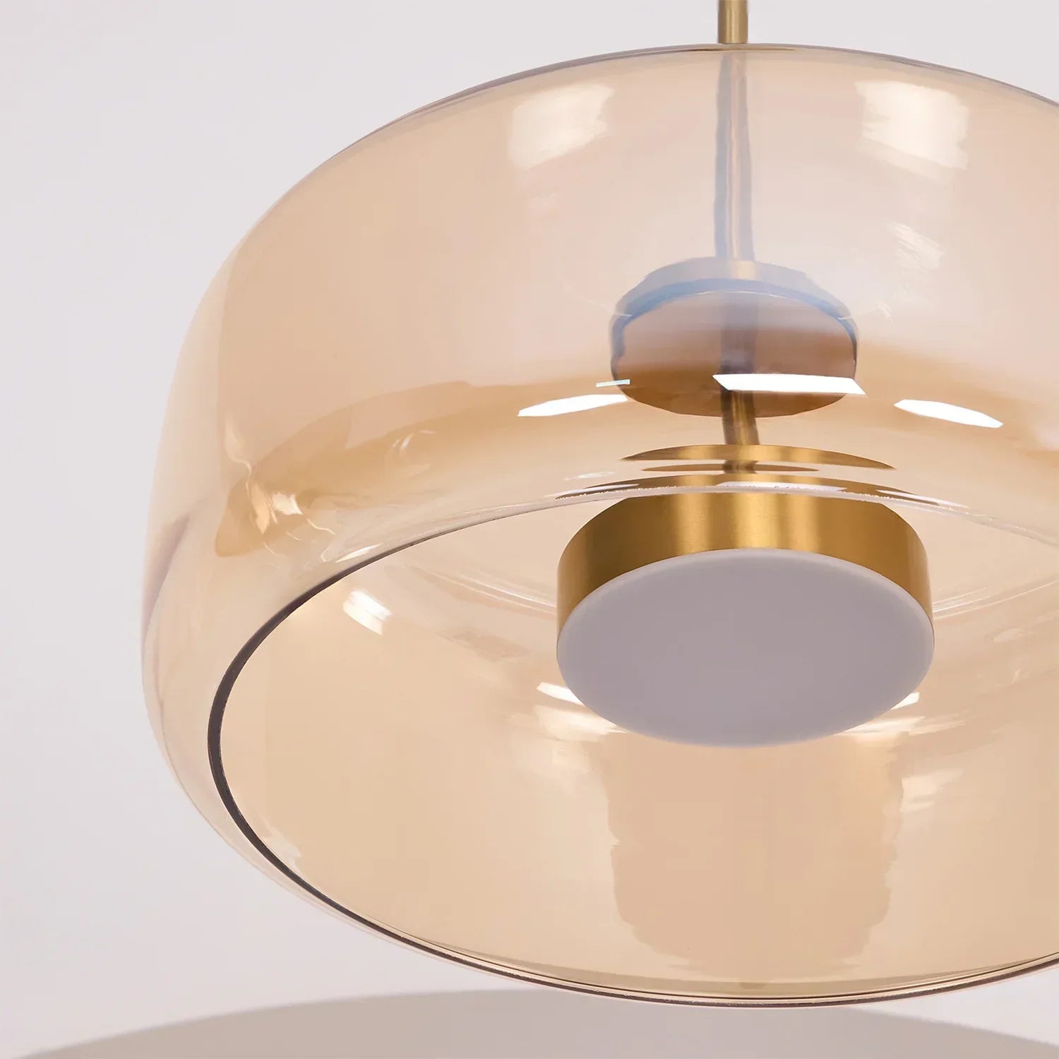 Lioren Pendant Light Morden Glass Clear/Smoky/Amber - Sereilux