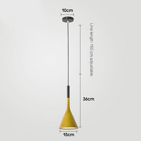 Dareno Suspension Moderne. Triangle-Luire