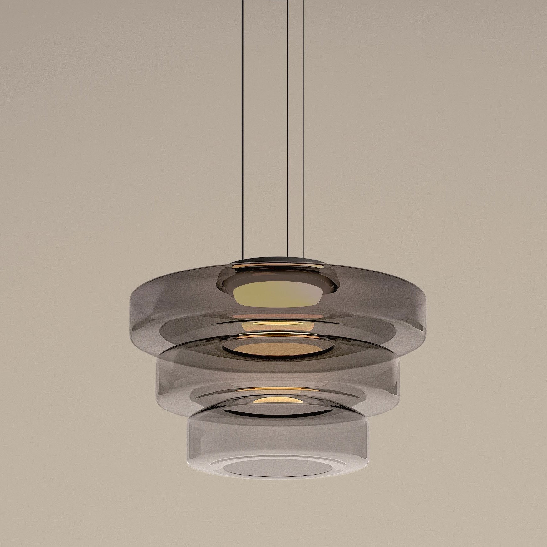 Virixor Suspension Moderne Verre Métal Cuisine Salon-Luire