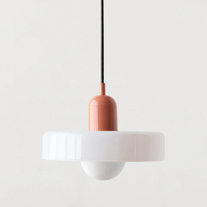 Ravelix Suspension Ronde Vintage Verre Salon-Luire
