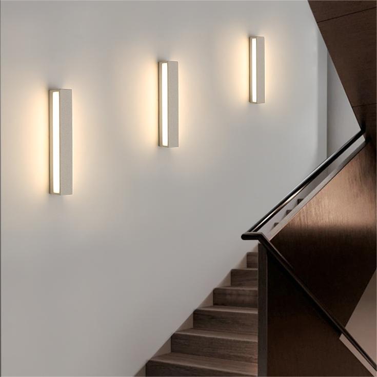 Lampă de perete LED pentru exterior Davel, negru și alb - Sereilux