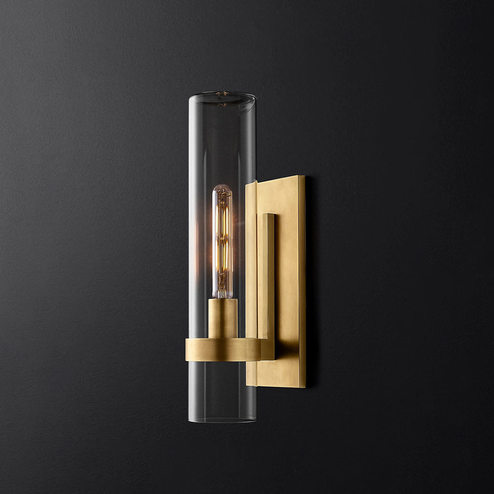 Zenil Glaszylinder Moderne Wandleuchte - Sereilux