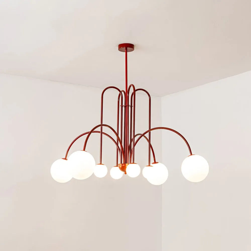 Arvyn Pendant Light Double Layer Glass Bubble - Sereilux