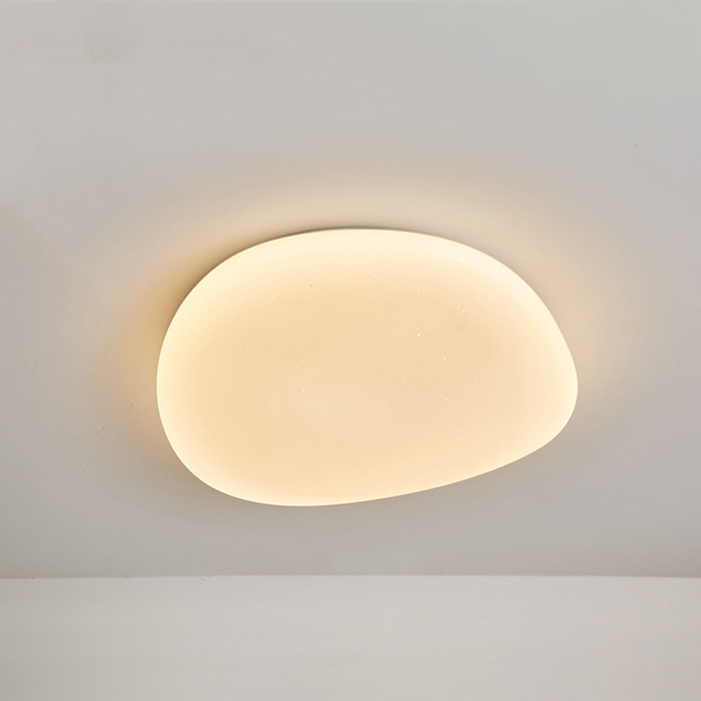 Raviq indbygningsloftlampe, form som småsten - Sereilux