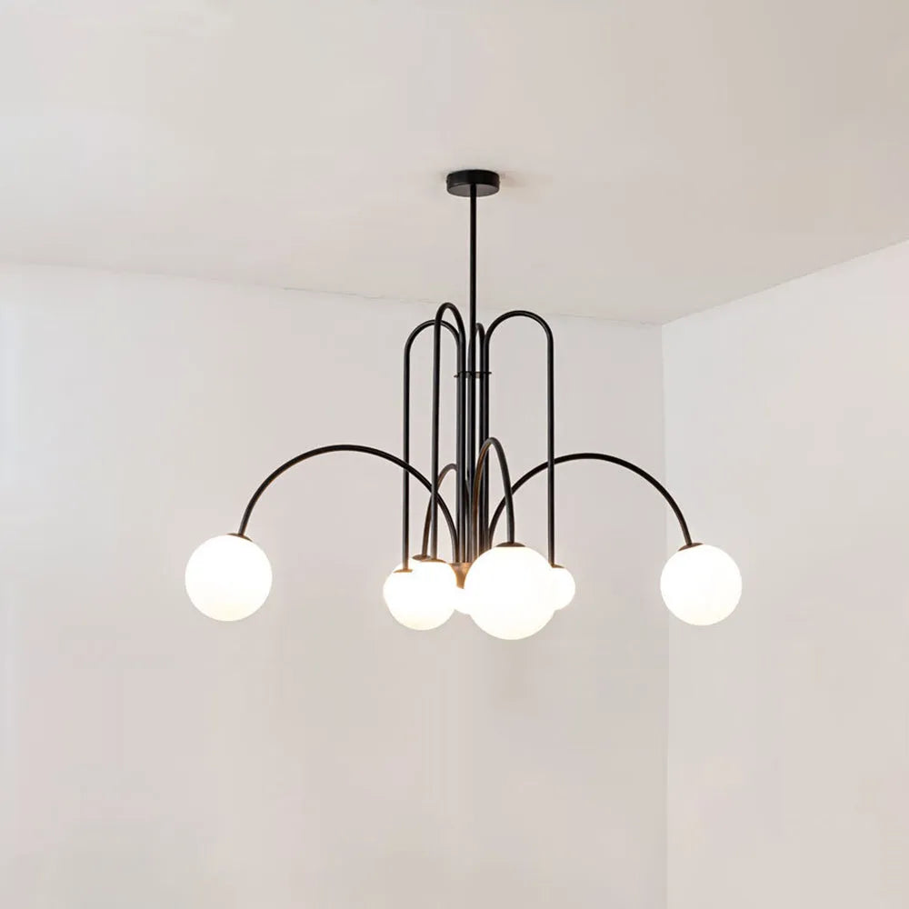 Arvyn Pendant Light Double Layer Glass Bubble - Sereilux