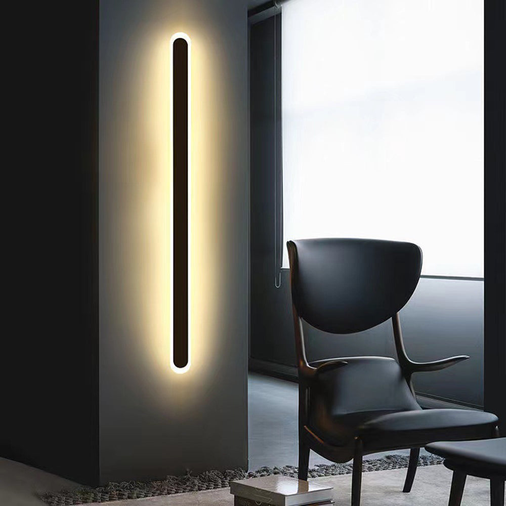 Rio Outdoor Wall Lamp Linear Oval - Sereilux