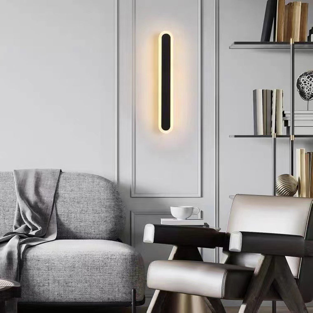 Rio Outdoor Wall Lamp Linear Oval - Sereilux