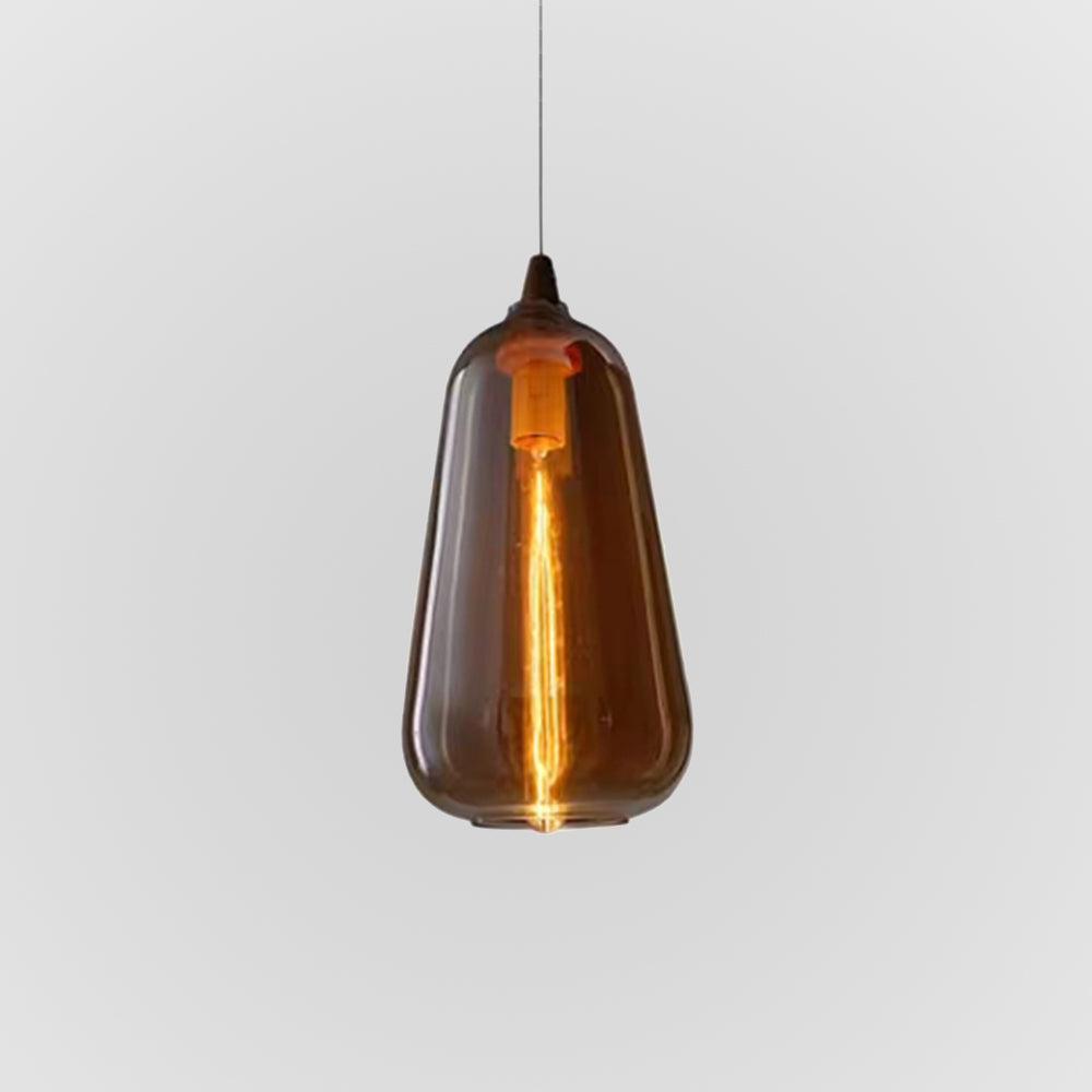 Sorvex Pendant Light Amber Glass - Sereilux