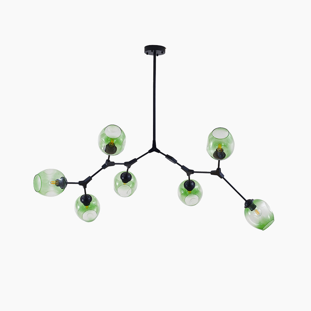 Zerin Nordic Modern Glass Pendant Light Clear Bubble - Sereilux