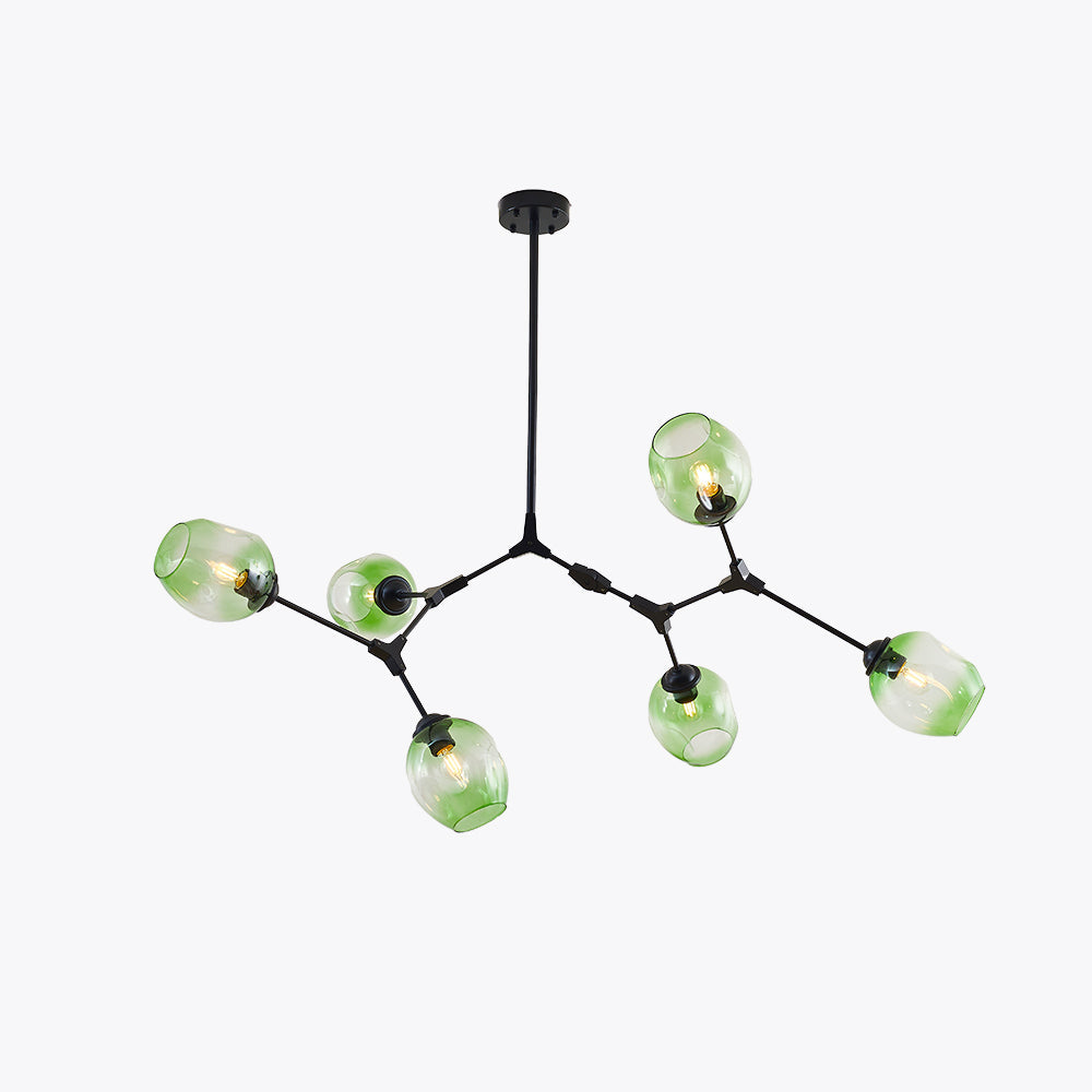 Zerin Nordic Modern Glass Pendant Light Clear Bubble - Sereilux