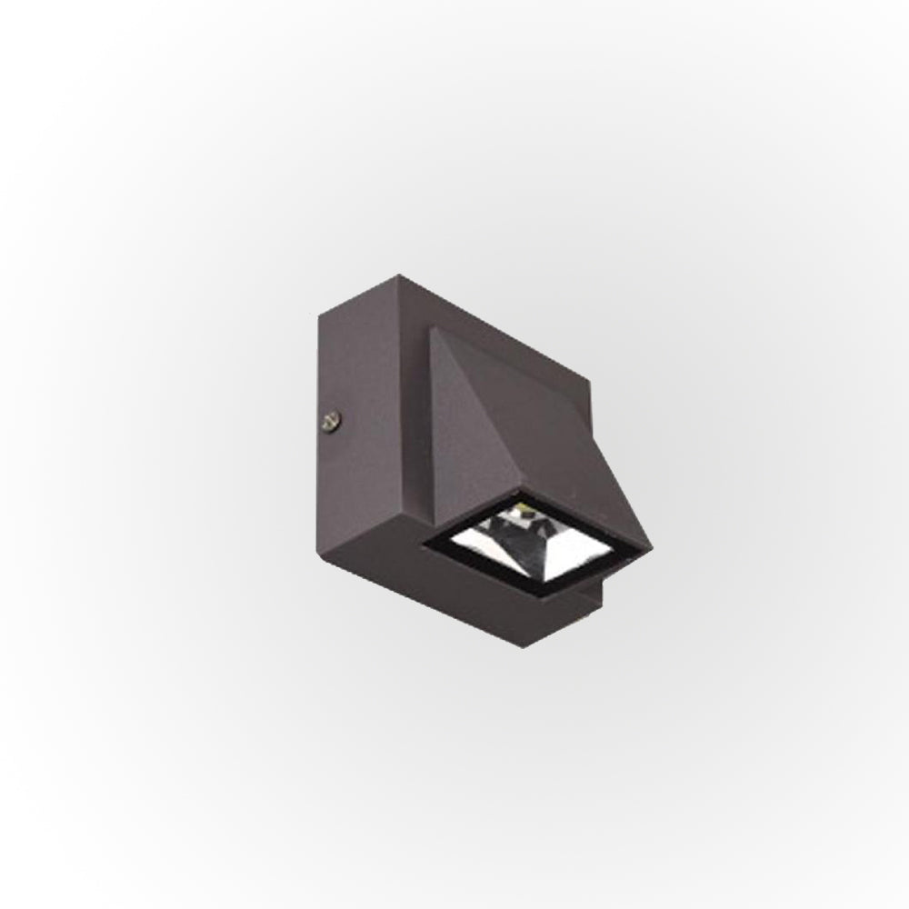 Terin Modern Black LED Outdoor Wall Lamp - Sereilux