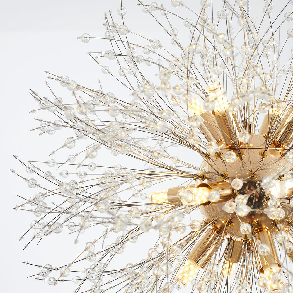 Lampada a sospensione vintage Lirex Fuoco di soffione - Sereilux
