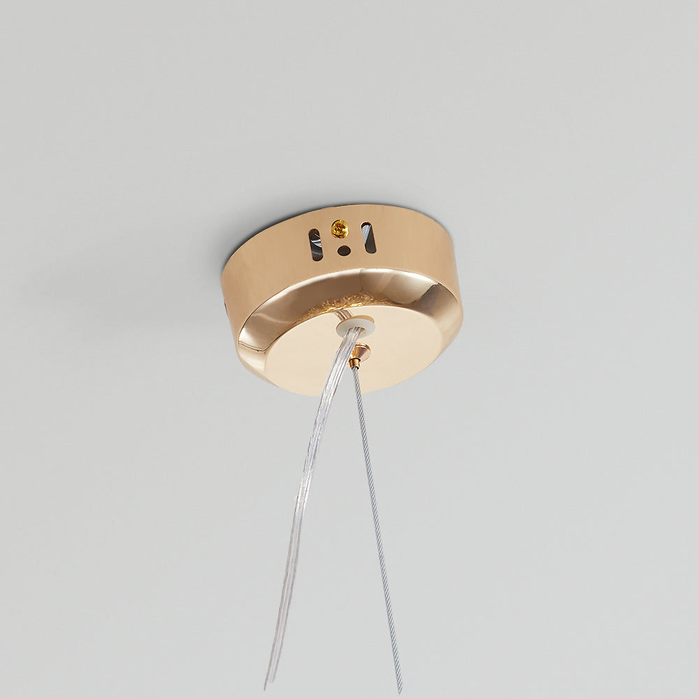 Lampada a sospensione vintage Lirex Fuoco di soffione - Sereilux