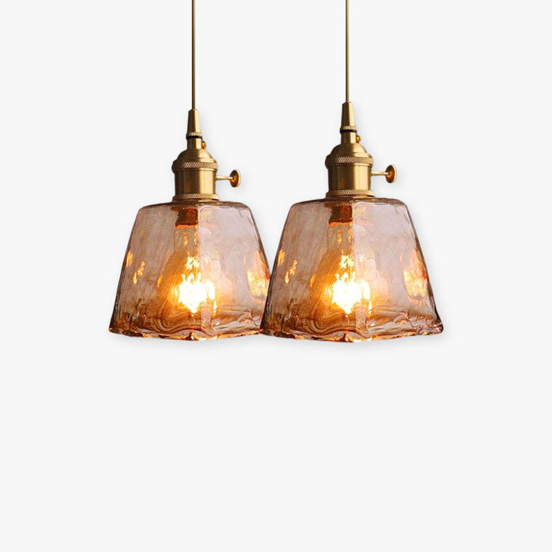 Evin Pendant Light Glass&Brass - Sereilux