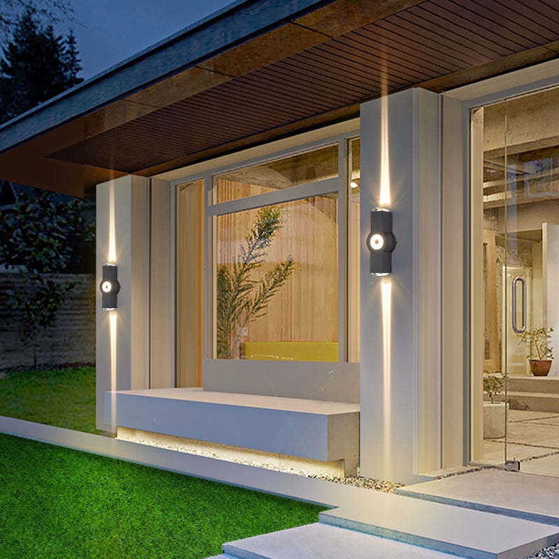 Vexor Wall Light Modern Waterproof Cross Outdoor Garden/Corridor - Sereilux