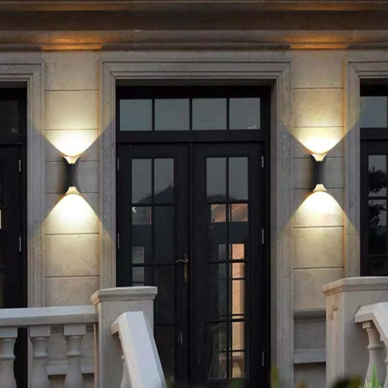 Calyxor Wandlamp Gebogen Buiten Wandgemonteerd LED - Sereilux