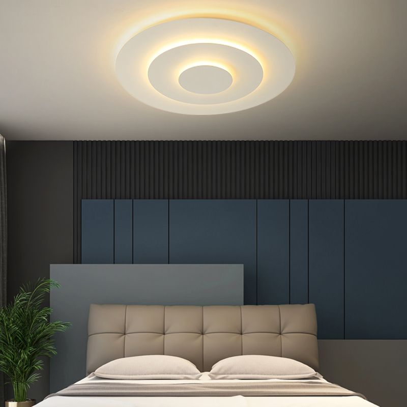 Marvion Ceiling Light White Floral Contemporary - Sereilux