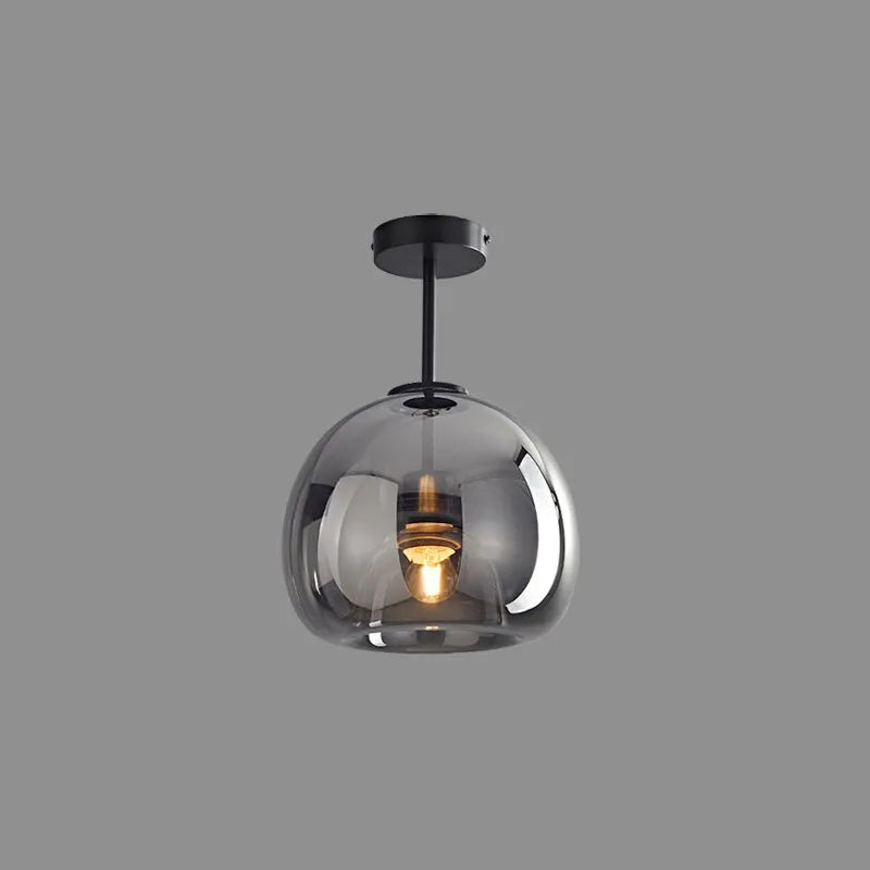 Laru Glass Semi-Flush Mount Ceiling Light/Pendant Light - Sereilux