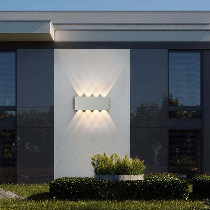 Nirex Wall Lamp Modern Rectangular Outdoor Water-wave - Sereilux