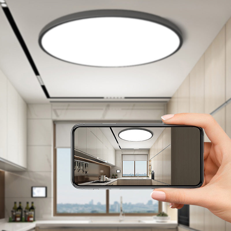 Lampada da soffitto LED rotonda per bagno Renix - Sereilux