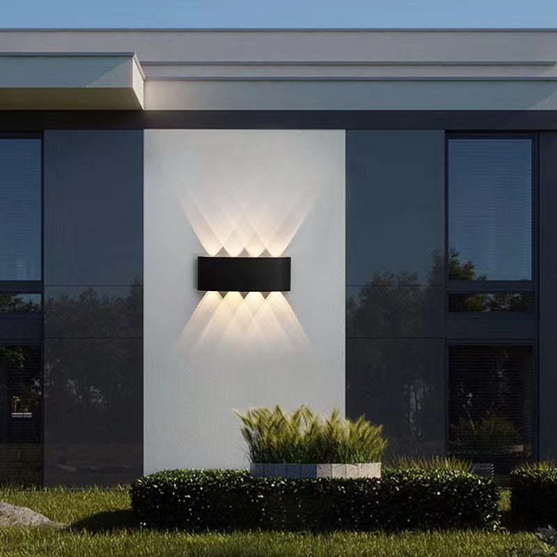 Nirex Wall Lamp Modern Rectangular Outdoor Water-wave - Sereilux