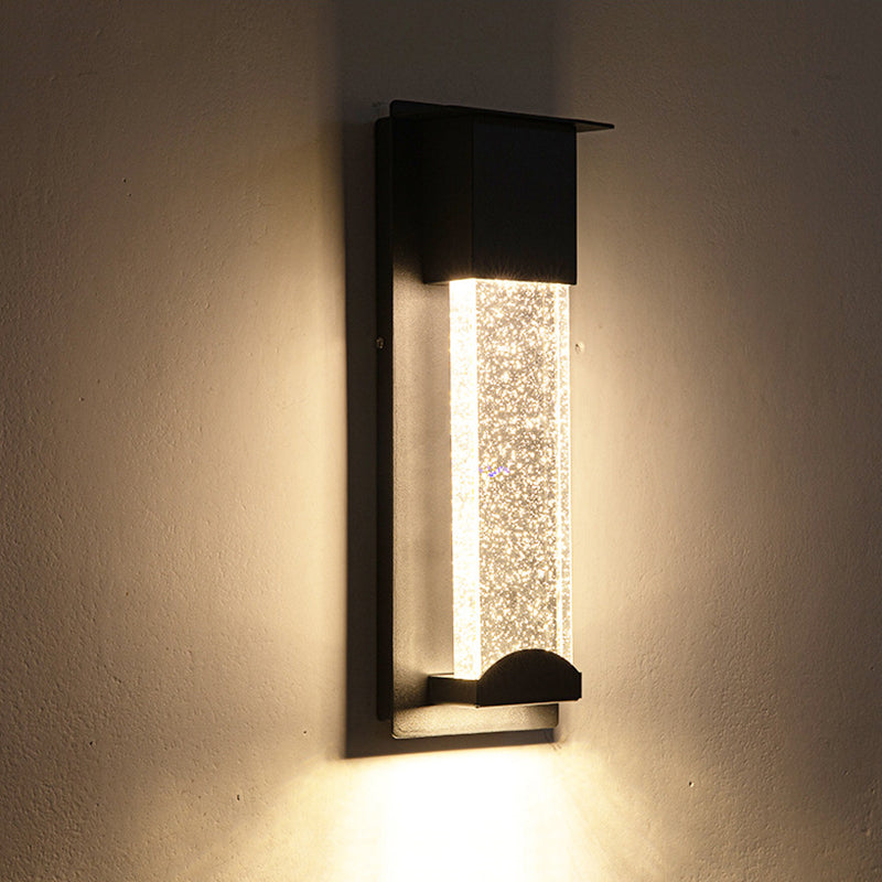 Miraq Outdoor Wall Lamp, Steady/Sensor Lights - Sereilux