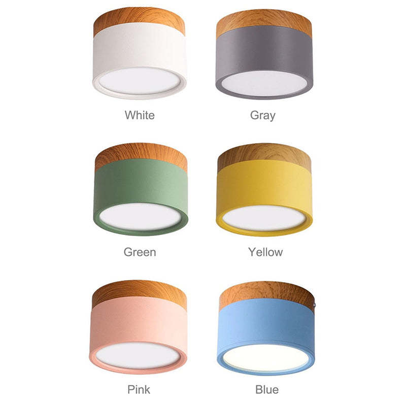 Luxin cylindrisk indbygget loftlampe - Sereilux