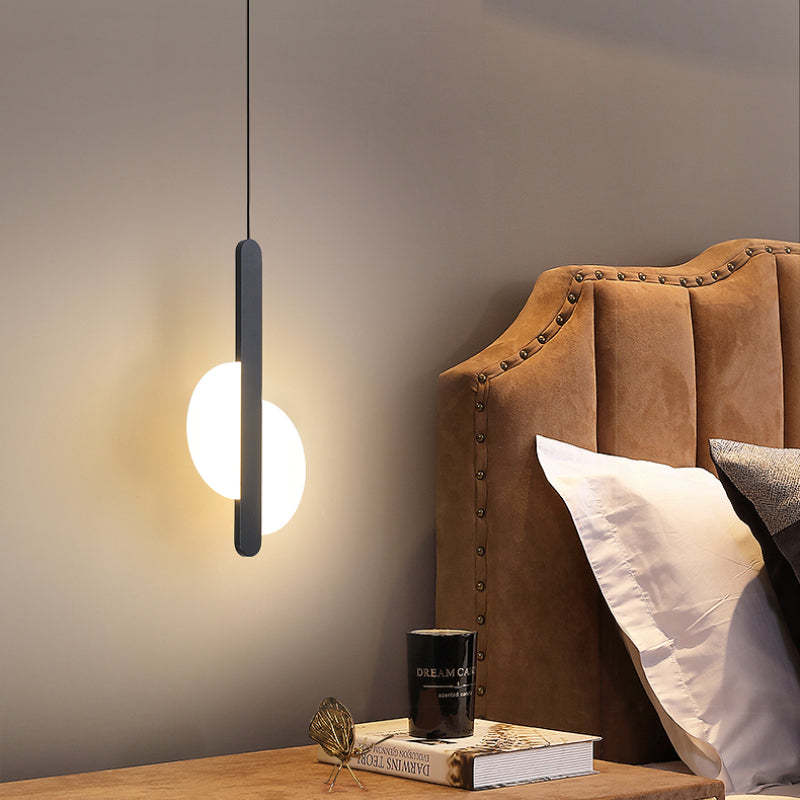 Kori Modern LED Pendellampa Svart/Vit Vardagsrum - Sereilux