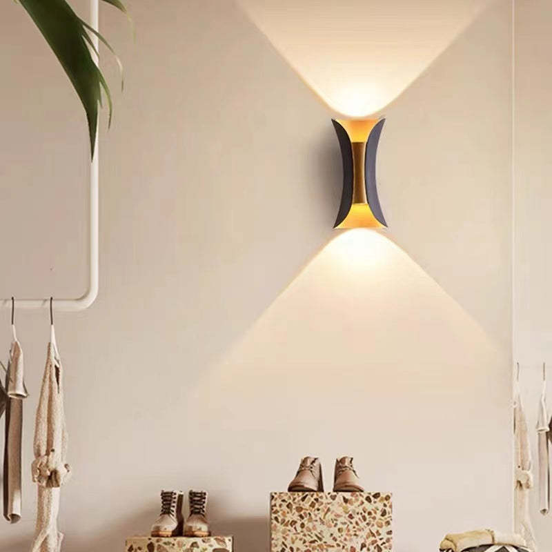 Calyxor Wandlamp Gebogen Buiten Wandgemonteerd LED - Sereilux