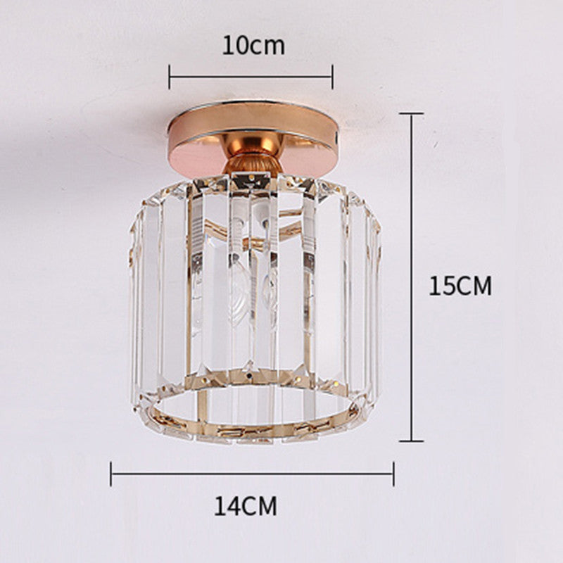 Cerin Modern /Crystal Ceiling Light, 3 Colors - Sereilux