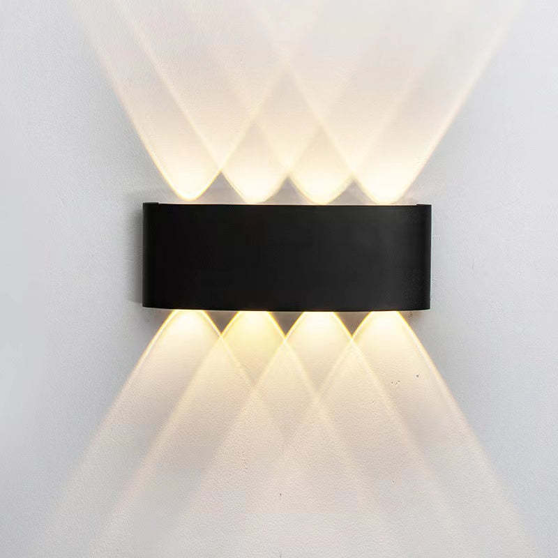 Nirex Wall Lamp Modern Rectangular Outdoor Water-wave - Sereilux