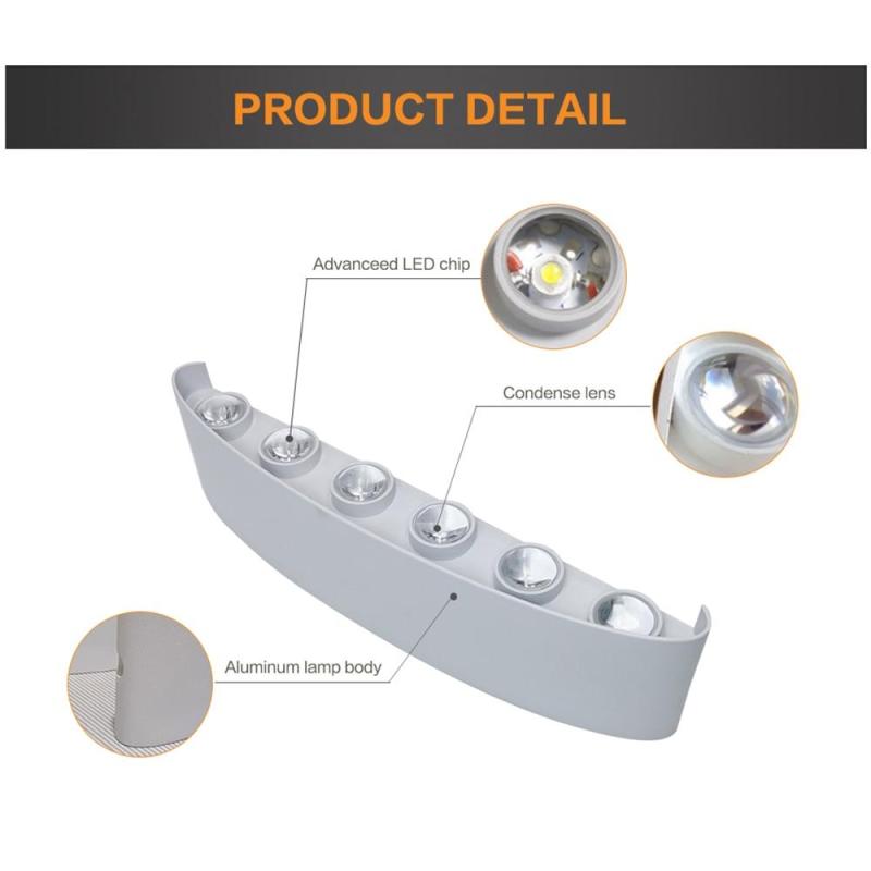 Nirex Wall Lamp Modern Rectangular Outdoor Water-wave - Sereilux
