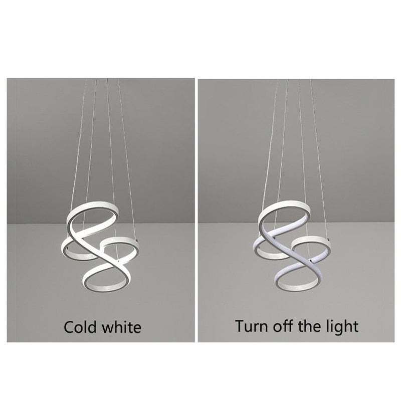 Nerin Musical Note Pendant Light, Black & Gold - Sereilux