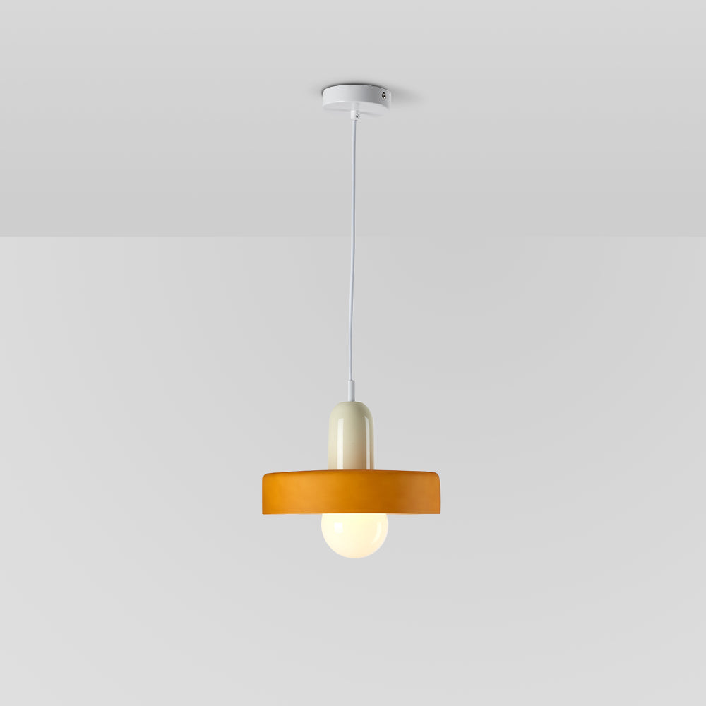 Ravelix Suspension Ronde Vintage Verre Salon-Luire