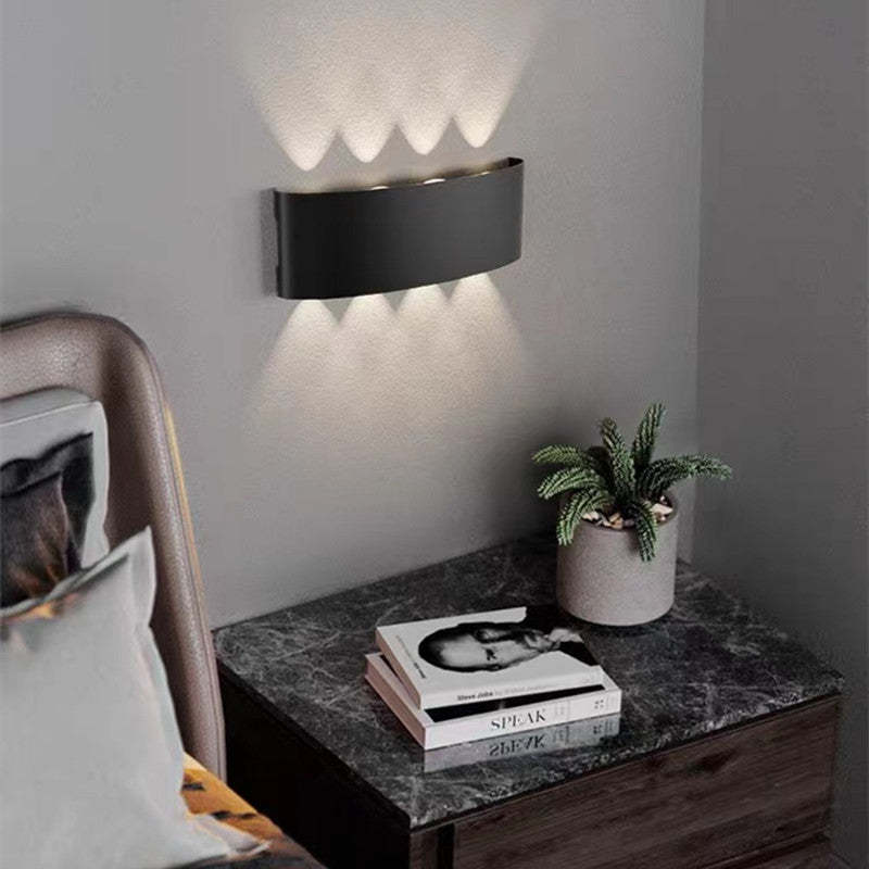Nirex Wall Lamp Modern Rectangular Outdoor Water-wave - Sereilux