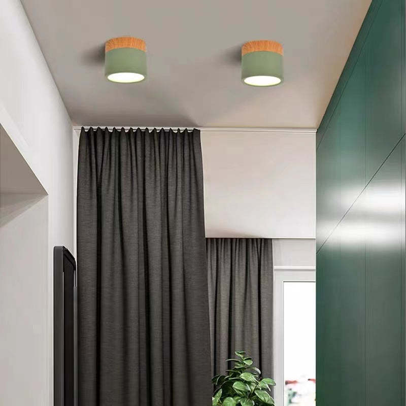 Luxin cylindrisk indbygget loftlampe - Sereilux